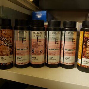 Redken Color Gel Lacquers & Redken Shades lot (6 full)